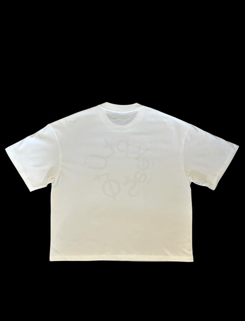 ŞĒĒK PŁÜTØ “Syntax Tee” (WHITE)