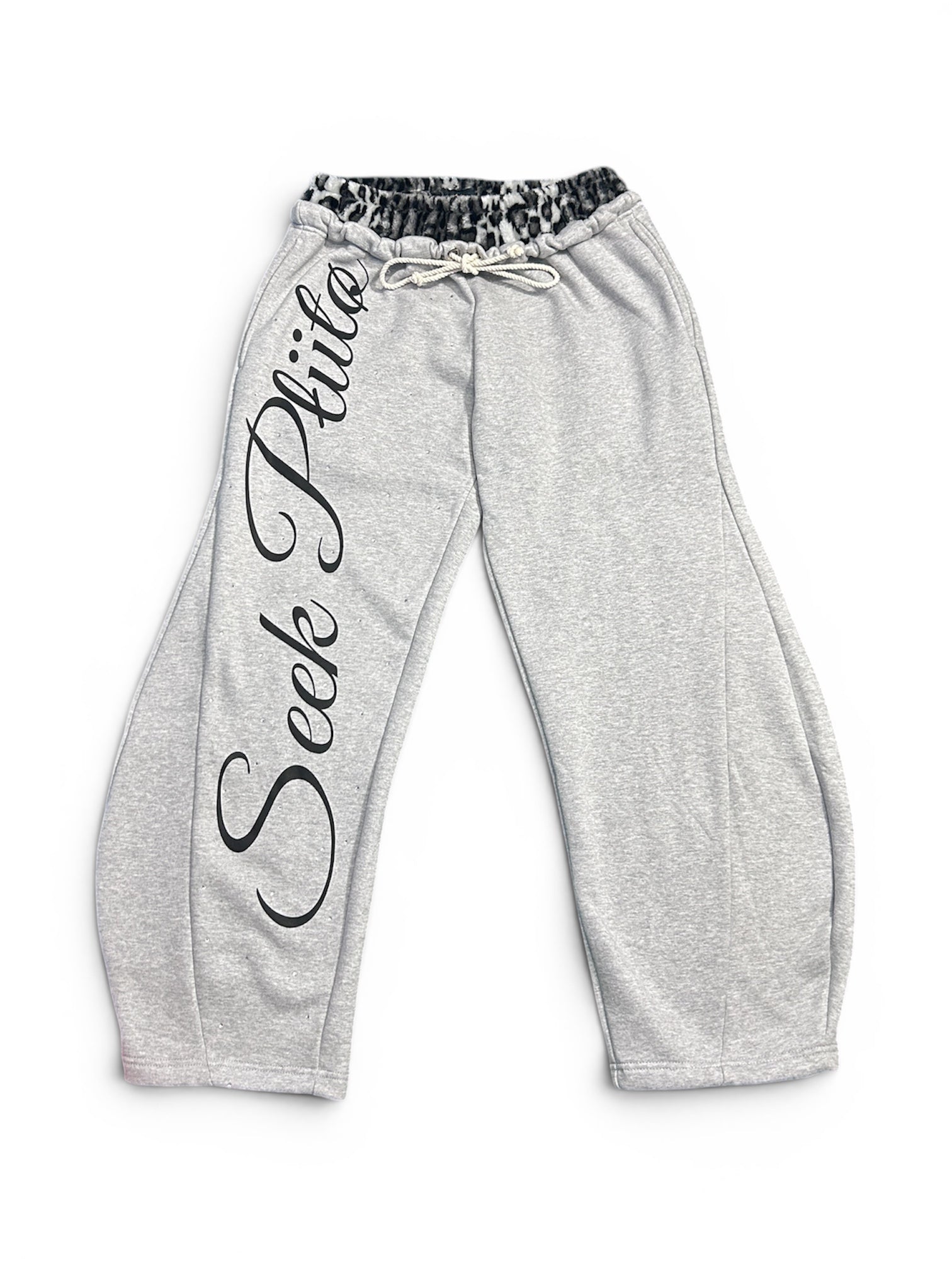 Leopard Luxe Set (Grey)